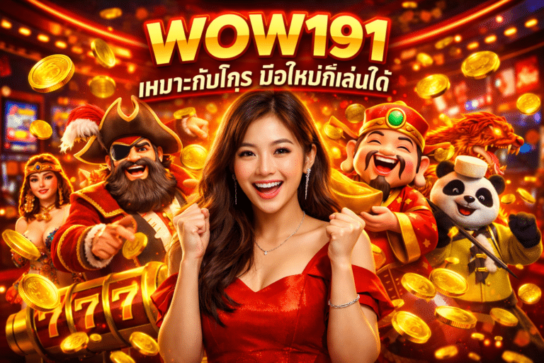 WOW191 เหมาะกับใคร มือใหม่ก็เล่นได้